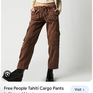 Free People Tahiti Cargo Pants
